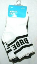 Dude Rad Epic Cool Sweet Chill Novelty Boys' Socks 6-Pr Multi Sock Sz 6-8.5