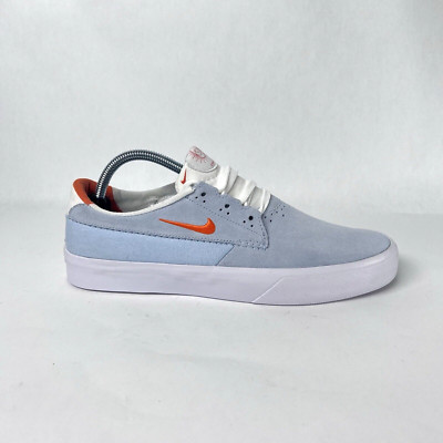 Nike SB Shane Casual Skate Shoes Celestine Blue Safety Orange Mens US Size: 9.5