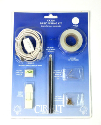 Dollhouse Miniature Basic Wiring Kit by Cir-Kit Electrical CK105 New
