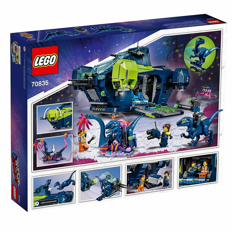 LEGO 70835 The LEGO Movie 2 Rexplorer Raptor фигурка кирпичик построен Plantimals - Изображение 3 из 3