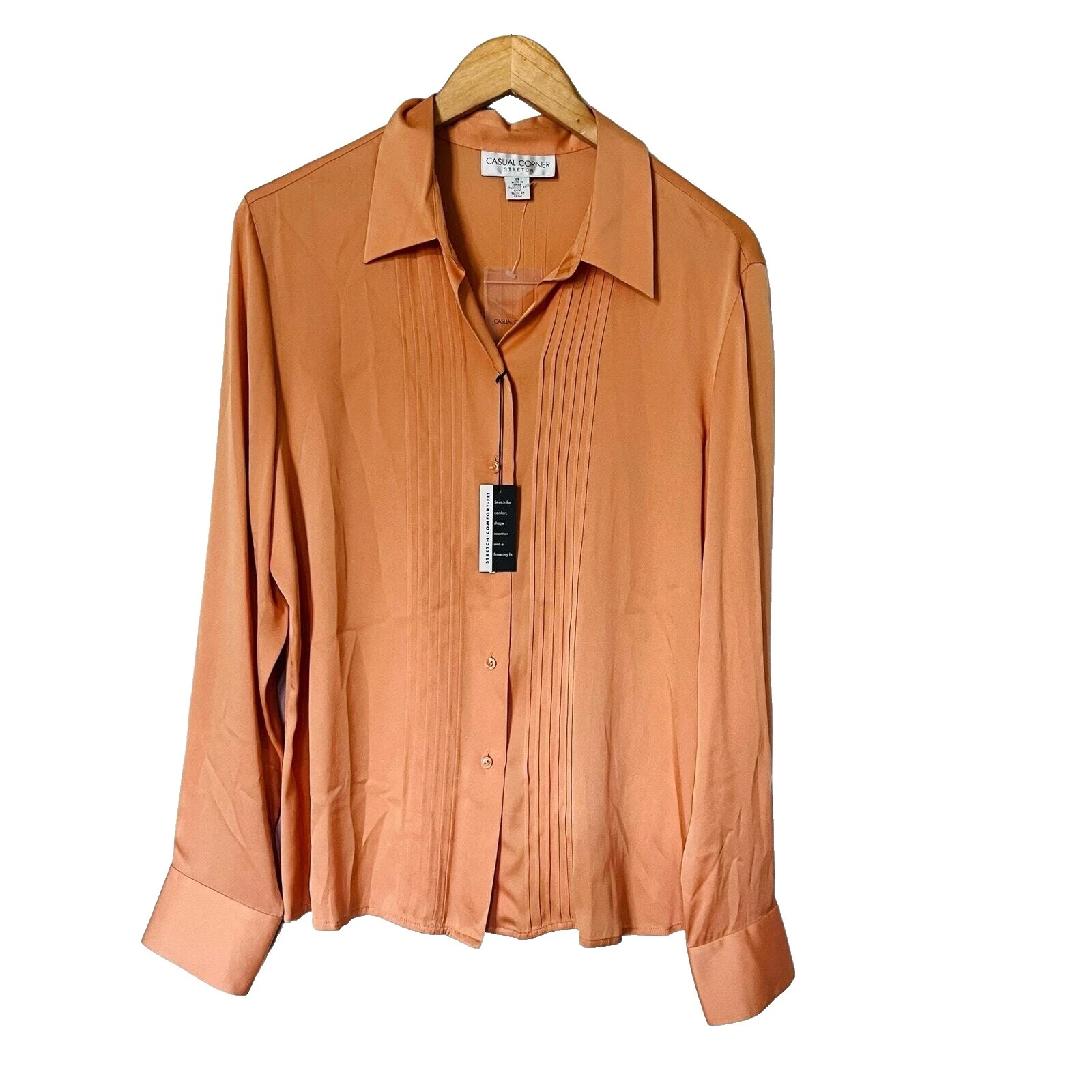 Casual Corner Women's Silk Tops for Women