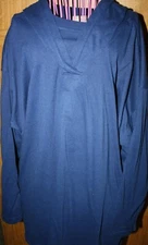 PS GITANO WOMEN'S NAVY HOODIE PLUS SZ XXL JACKET LADIES GUC