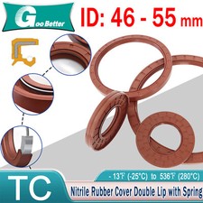 FKM Rotary Shaft Oil Seal /Lip Seal Nitrile 46mm to 55mm Shaft pick your size