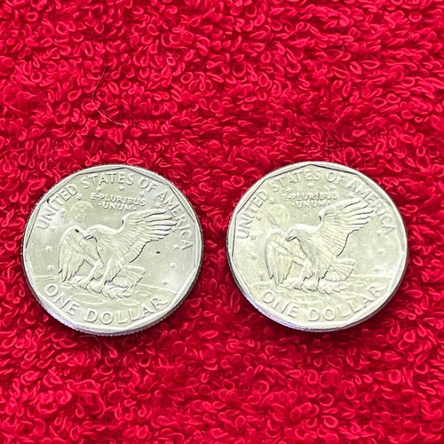 1980S Susan B Anthony Dollar Coin • Average Circulated SBA • Buying 1 Coin - Picture 2 of 2