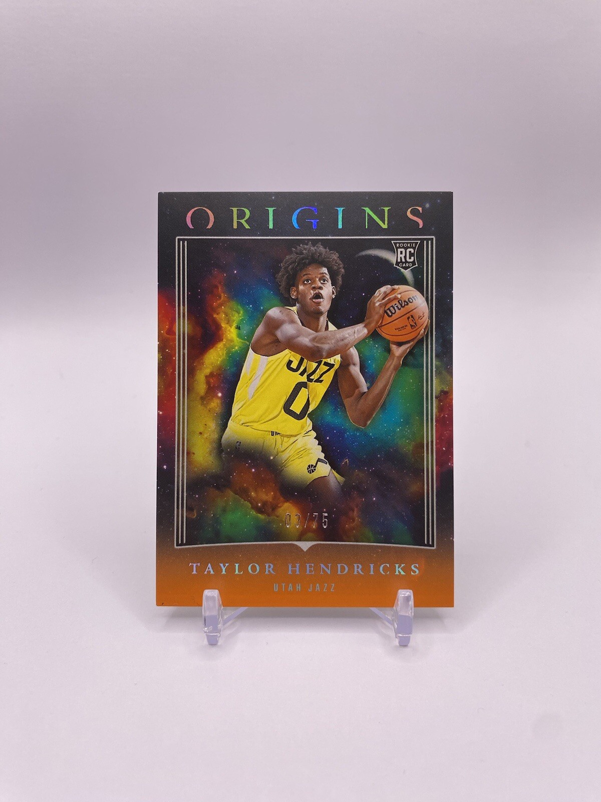 2023-24 Panini Origins Taylor Hendricks Orange Rookie #/75 Utah Jazz