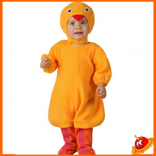 Carnevale Costume Baby Neonato tutina Pulcino Pio Giallo Tg 6 a 12 mesi |  eBay