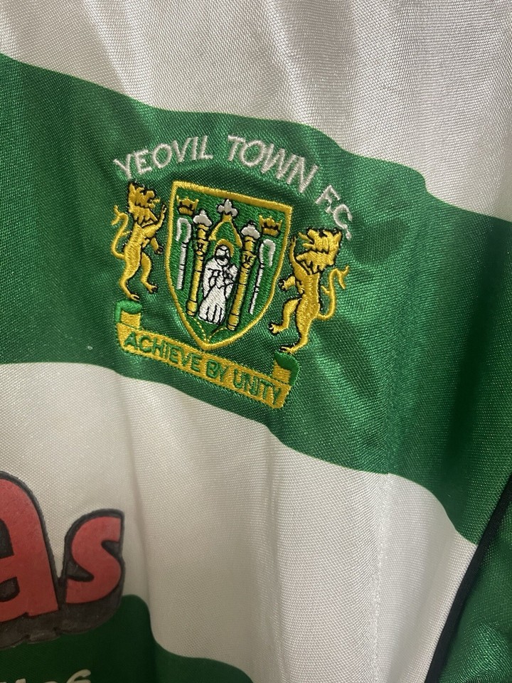 Yeovil Town 2003/05 Home Football Shirt Vintage Soccer Jersey Size M eBay