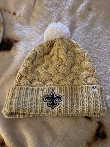 Saints Beanie Hat, From N'Awlins Sports 