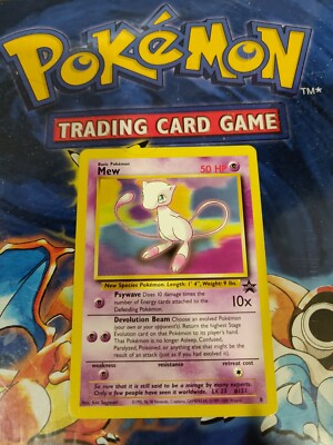 1995 Pokemon Card Mew Rare #151 50HP Promo . | eBay