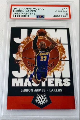 2019 Panini Mosaic LeBron James Jam Masters PSA 10 💎 Beauty!