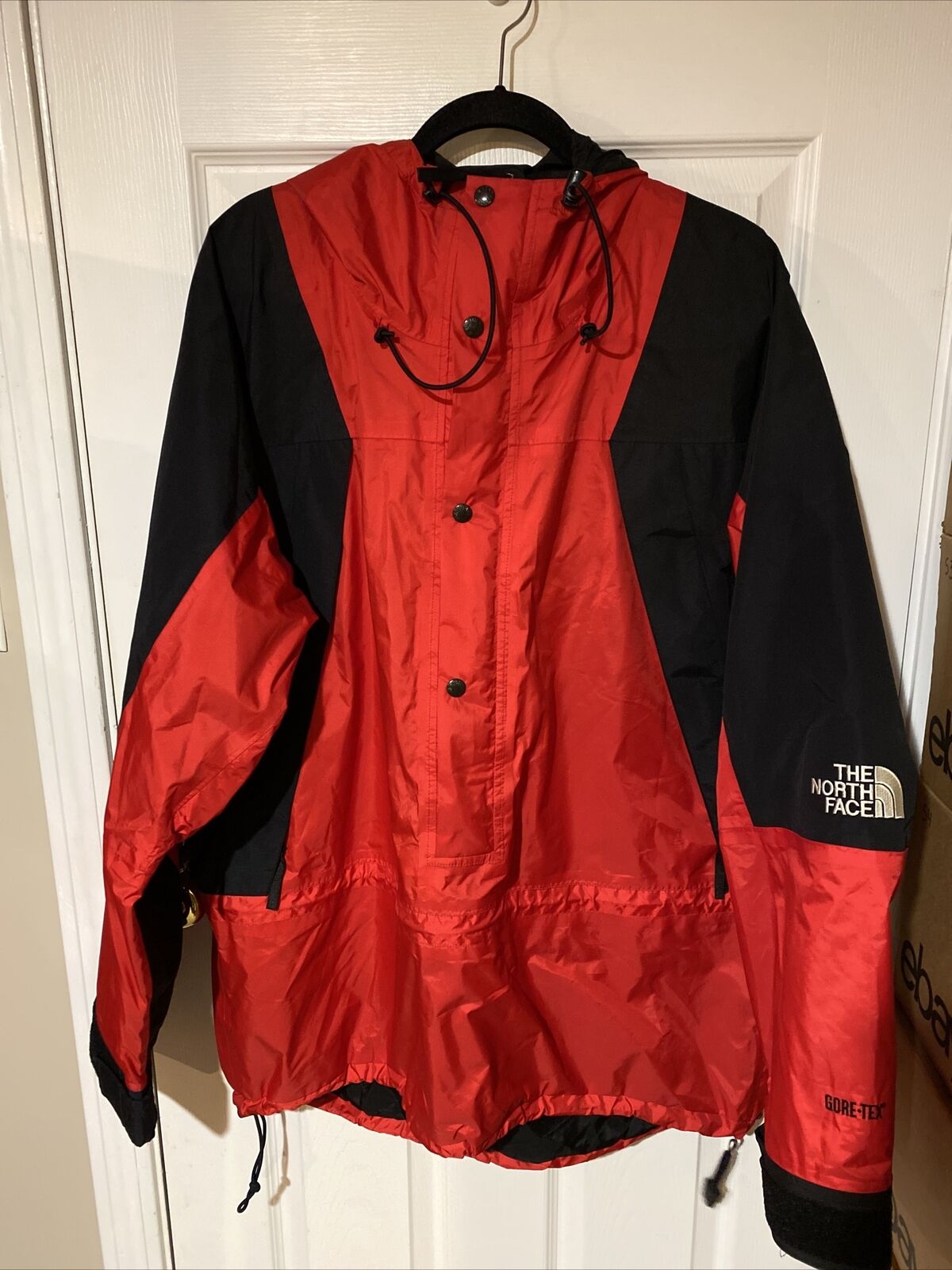 Vintage 90s Goretex Mountain Light 2 Pullover Parka Jacket Red Sz: XL | eBay