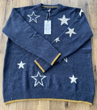 joules navy star jumper