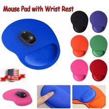 Mouse Pad Wrist Rest Support Ergonomic Comfort Mat Non-Slip PC Laptop Computer