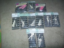 Vintage Goody Le Salon Ball Tip Brush Rollers WITH Picks LOT of 82 ALL NEW