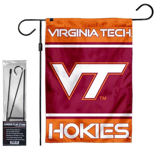 Virginia Tech Hokies Boat & Nautical Flag - 12"x18" Officially Licensed Double-Sided Polyester - View #8