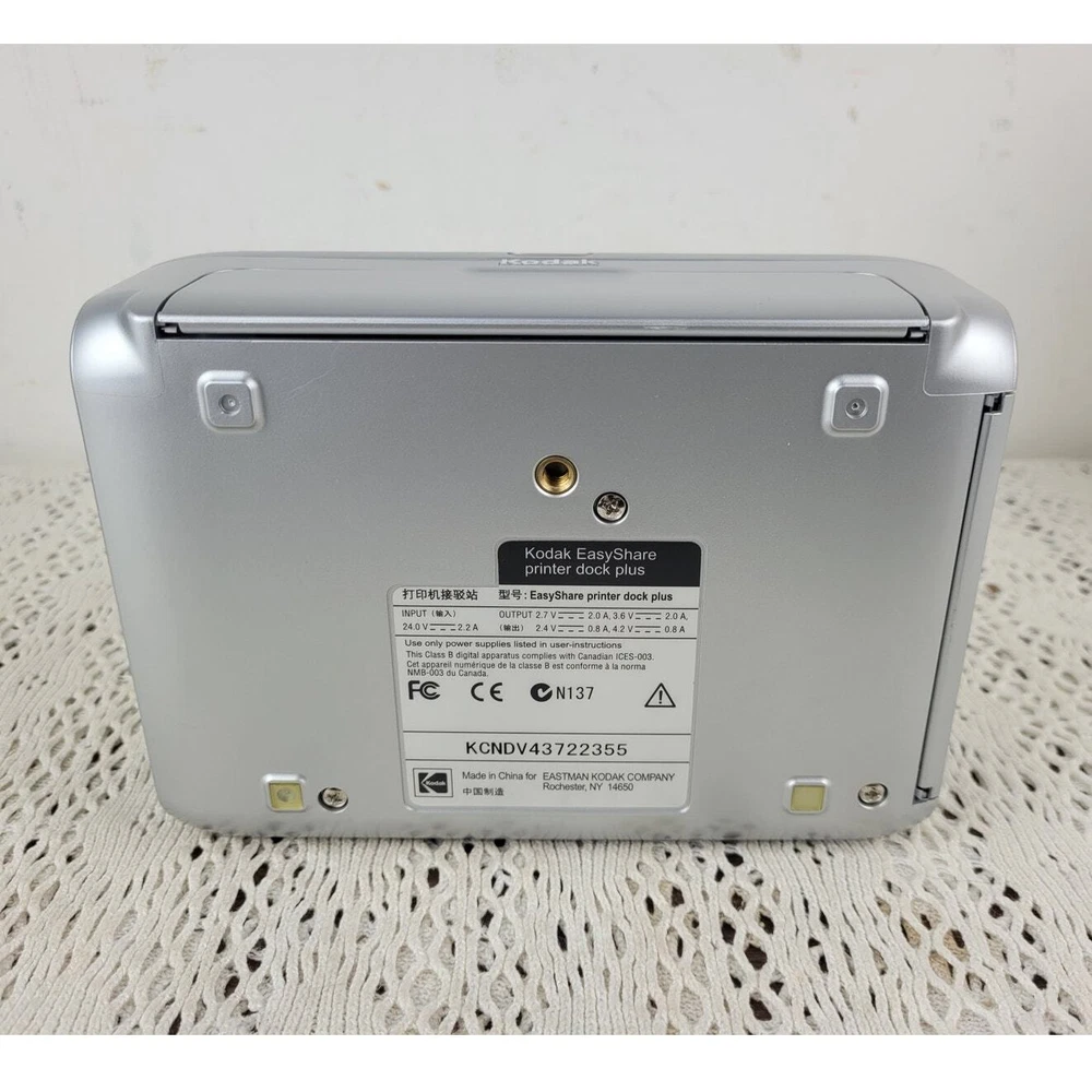 Kodak Easy Share Photo Printer Dock CX DX LS 6000 7000 600 700  READ