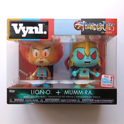 Funko Vynl, Thundercats Classic Lion-O, Mumm-Ra, 2017 Fall Convention Exclusive