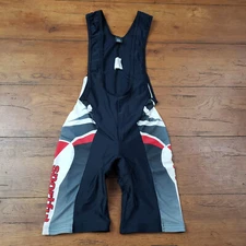 Sportful Mens Small (46/S) Cycling Bibshorts 7.5" 14.5" (POOR) Pad Spandex