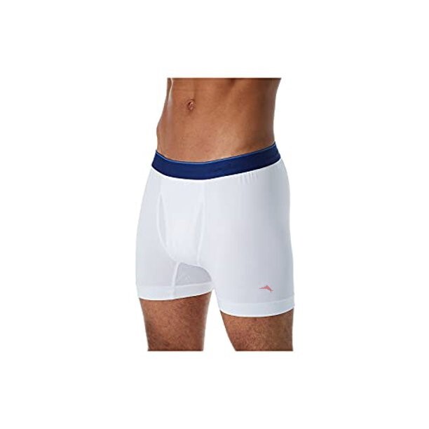 Боксерские трусы Tommy Bahama Mesh Tech белого цвета M 4690₽