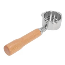 Bottomless 51mm Portafilter with 3 Ears Stainless Steel Compatible with 6001 ...