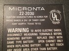 Vintage Micronta Multitester Cat No. 22-203U (2 Jewels) 27 Ranges 18 positions — photo 3