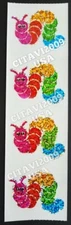 HAMBLY STUDIOS PRISMATIC CATERPILLAR STICKERS COLLECTABLE RETIRED VERY RARE