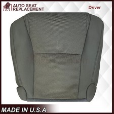 2009 - 2015 Toyota Tacoma Driver Bottom Cloth Seat Replacement Cover In Gray