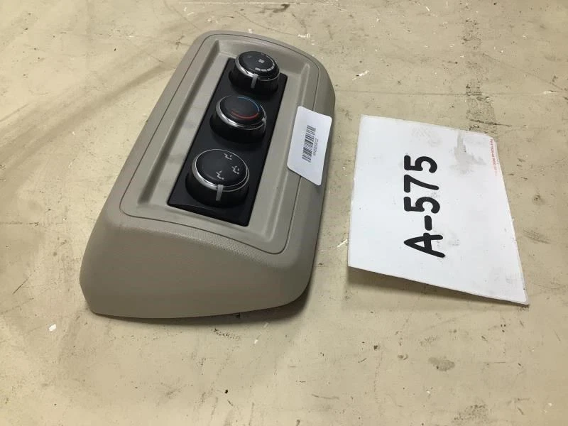 Dodge Grand Caravan 2012 panel de control de temperatura de aire acondicionado trasero OEM+ Foto 3 de 4
