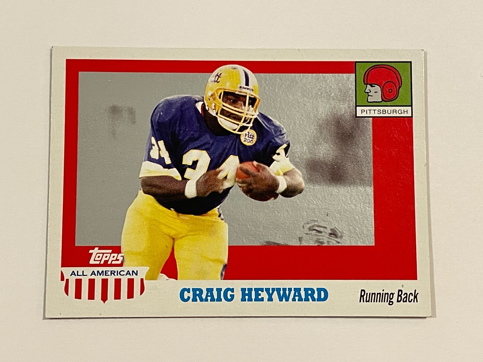 2005 Topps All American Retired Football #70 - Craig Heyward - Pitt Panthers