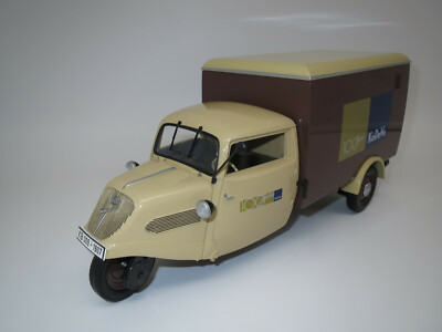 Minichamps  Tempo  Hanseat  ''1950-52''  KaDeWe  (hell-dunkelbraun) 1:18 ohne Vp.!