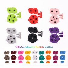 16 Color Option Game Boy Advance GBA Conductive Silicone Rubber Pads Repair Kit