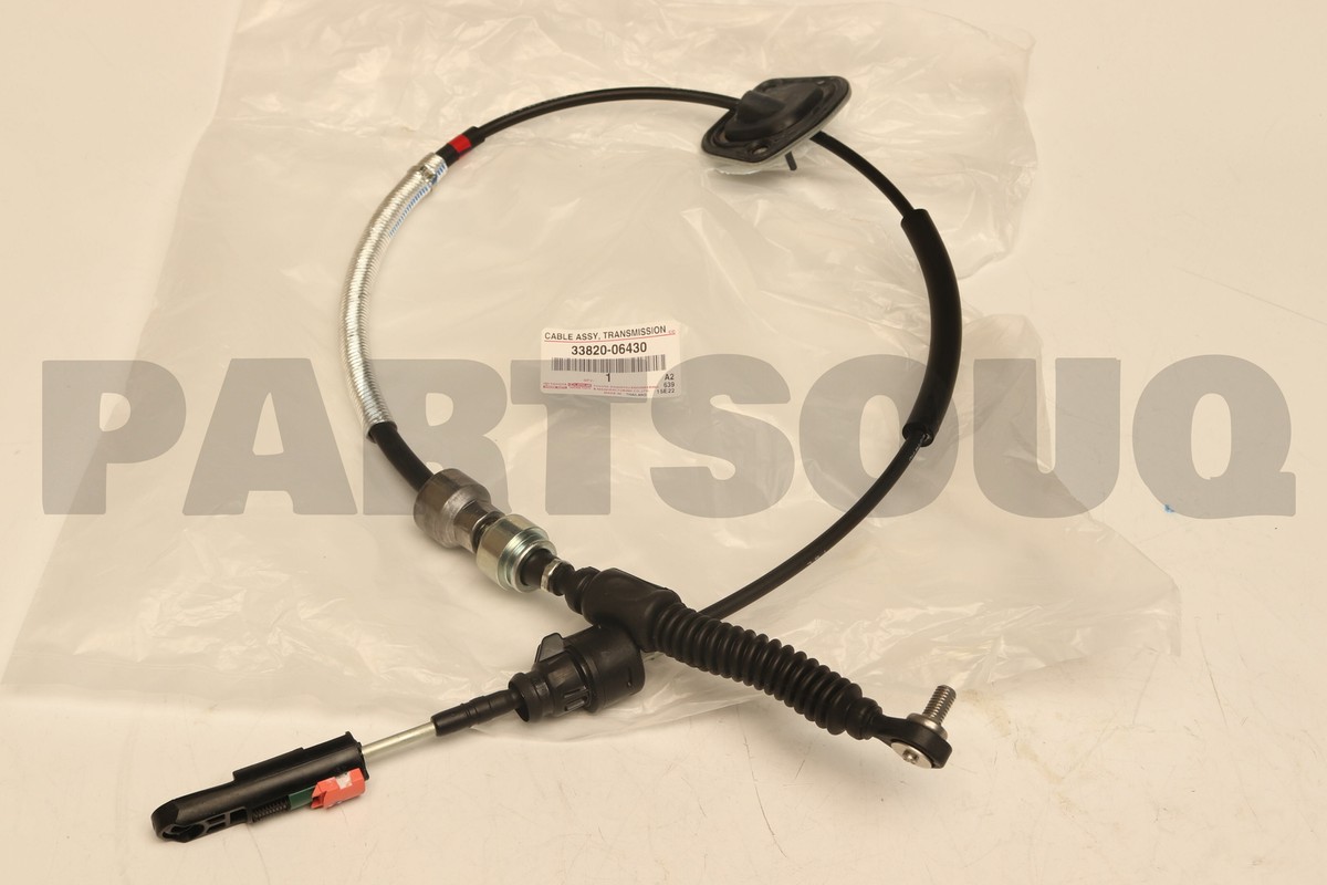 3382006430 Genuine Toyota CABLE ASSY, TRANSMISSION CONTROL