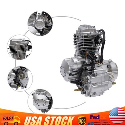 250CC 4 Stroke Vertical Engine 5 Speeds Transmission Motor Kit For Dirt Bike ATV