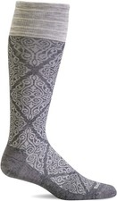 Sockwell Women's The Raj Firm Compression Socks Charcoal Small-Medium