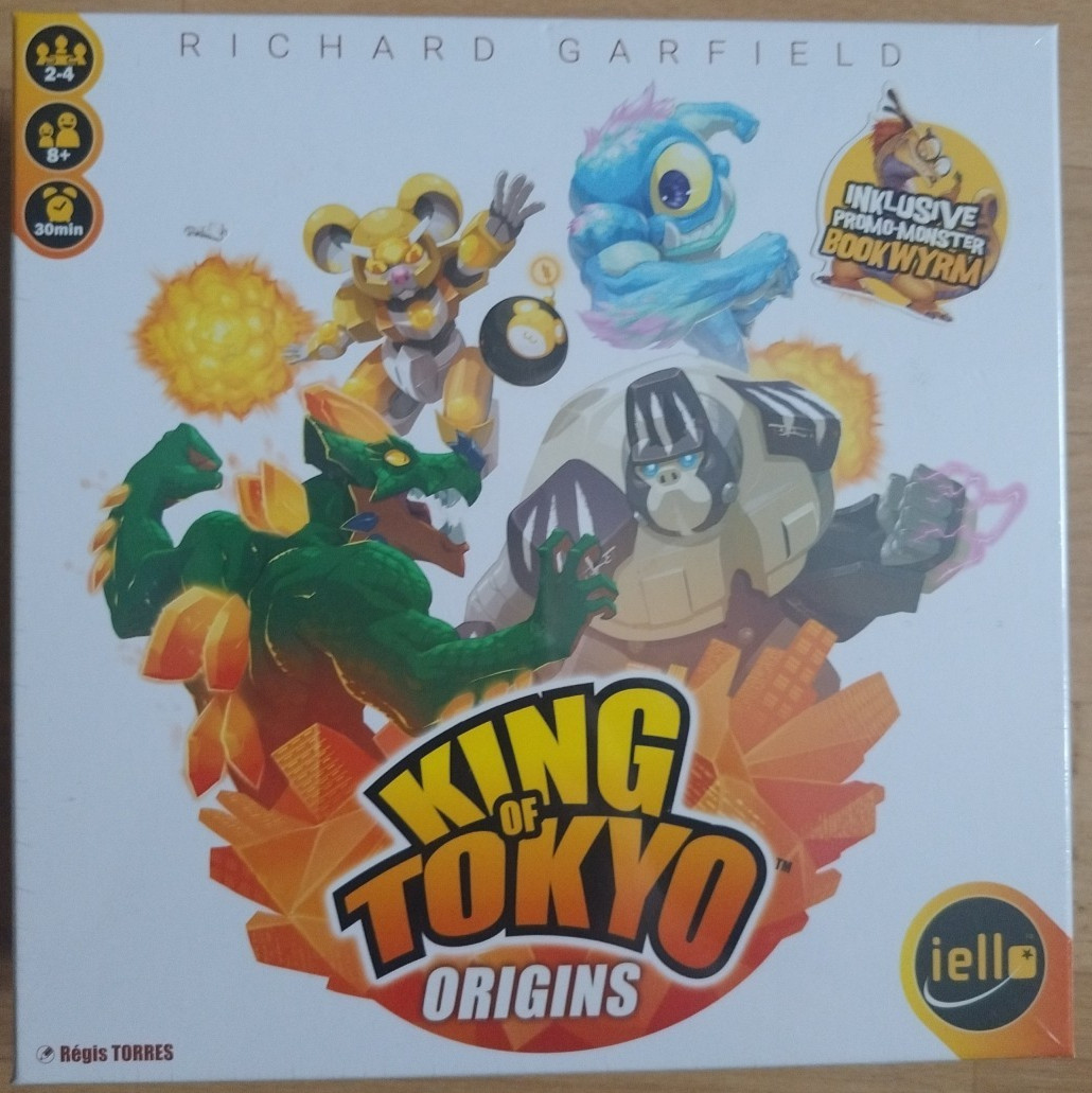 King of Tokyo - Origins Wähle dein Monster Aus und Würfel Alter 8+
