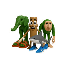 "Italian Brainrot" Pack X 4 Figuras