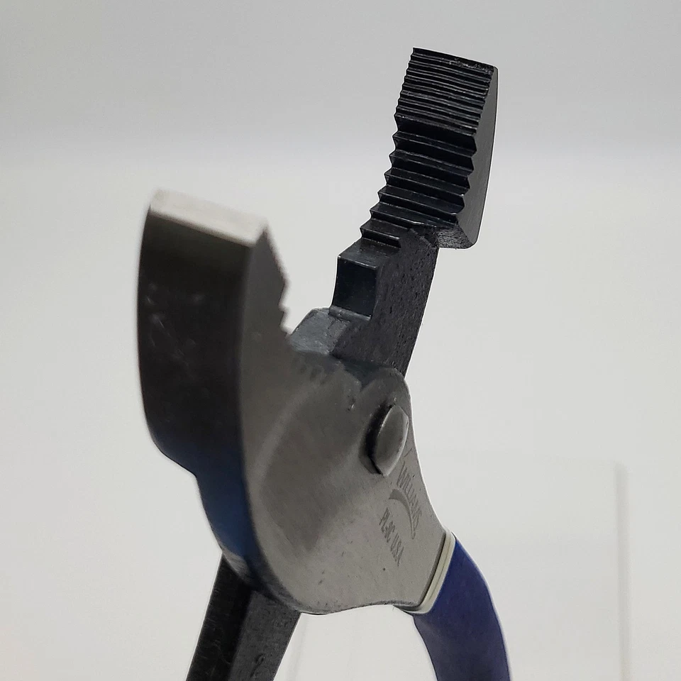 Alicates Williams Snap-On PL-8C combinación de 8 pulgadas junta deslizante mango azul hechos en EE. UU. Foto 4 de 4