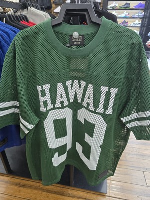University Hawaii Rainbow Warriors #93 Retro Aloha Football Mesh