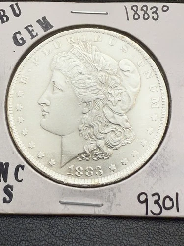 1883 O BU GEM MORGAN SILVER DOLLAR UNC MS+++ U.S. MINT RARE COIN 9301