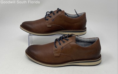 G.H. Bass & Co. Mens Brown Lace-Up Oxford Dress Shoes Size  display picture 1