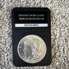 1921-D Morgan Silver Dollar $1 Denver Business Strike Silver 0.9 Fine KM#110