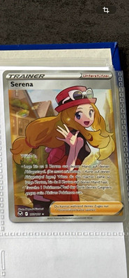 Pokémon TCG Serena 193/195 Silberne Sturmwinde Deutsch Holo Full Art Ultra Rare