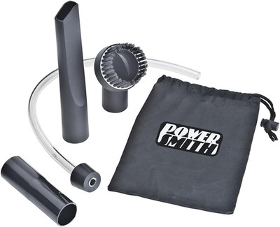 Powersmith PAAC302 Ash Vacuum Deep Cleaning Kit with Crevice Tool, Brush Nozzle