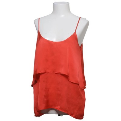 Rutecircle, Top, Größe: 38, Cami Frill Singlet, Rot, Polyester, Einfarbig #ETF