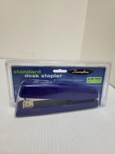 SWINGLINE Standard Strip Desk Stapler - 15 Sheet Capacity Purple 