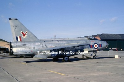 RAF 23 Squadron English Electric Lightning F.6 XS937/C (1971) Foto
