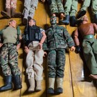 G.I. Joe G.I. Joe Mixed Lot Action Figures w/ Weapons & Gear, Green Case Vintage — photo 10