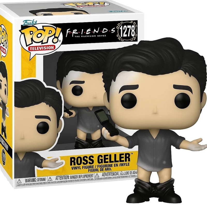 BOX DAMAGED Funko POP! TV Friends Ross Geller with Leather Pants Vinyl Figure