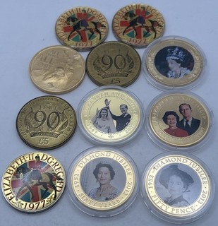 11 Various Crowns Elizabeth II Diamond Jubilee Coronation