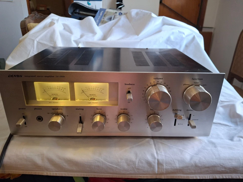 Denon Stereo Amplifier SA-3900. Top und voll funktionsfähiger Zustand. - Bild 3 von 4